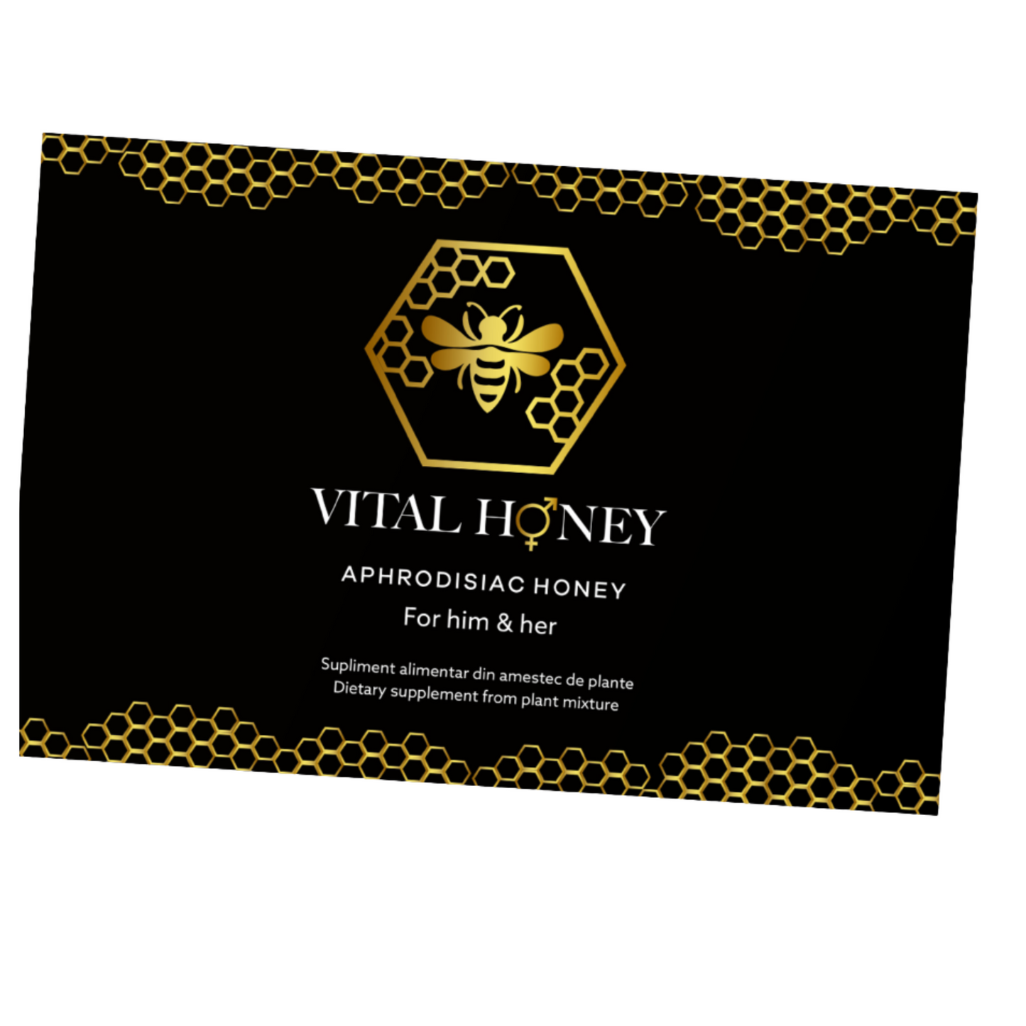 Vital Honey 12 Plicuri – Miere Afrodisiacă