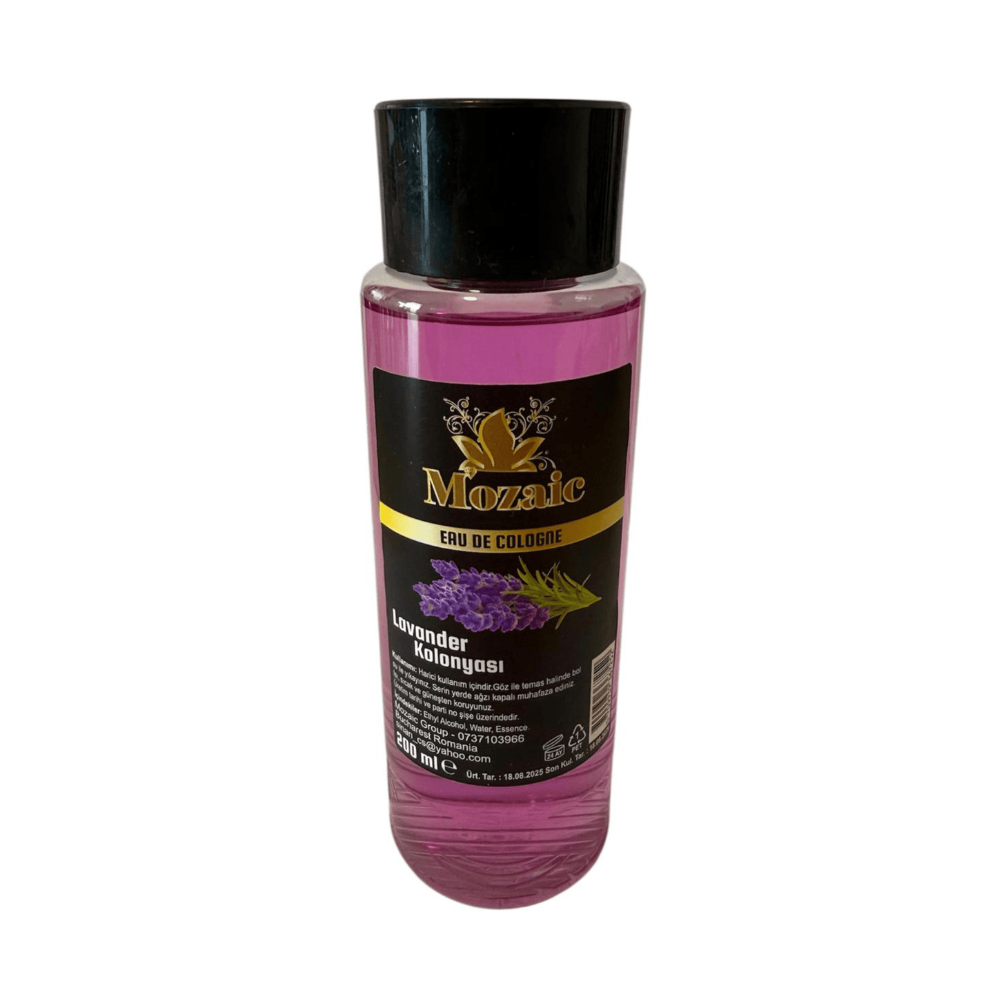 Colonie Mozaic Lavander 200ml – Apă de colonie cu lavandă - Eau de cologne | VrajaDulce