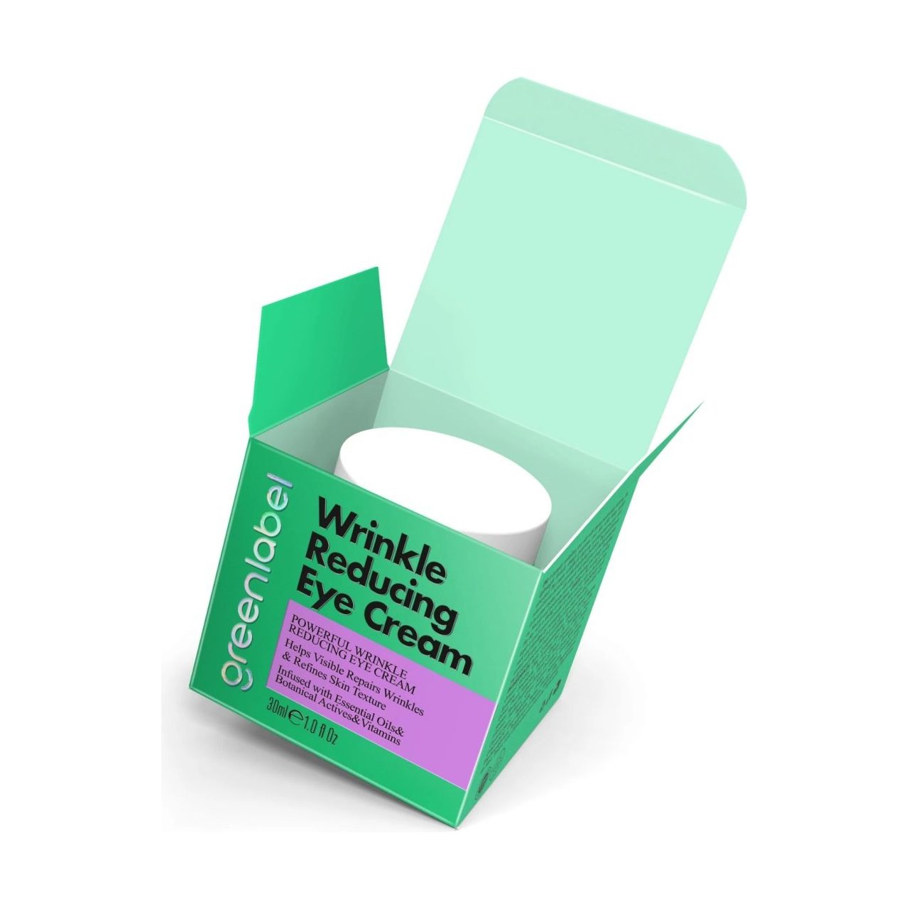 Cremă Greenlabel Contur Ochi cu Rodie și Acid Hialuronic | Fermitate și Hidratare Intensă | 30ml - | VrajaDulce