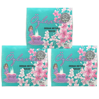 Pachet Promo Ozlex – 3 x Ceai Detox 60 Plicuri