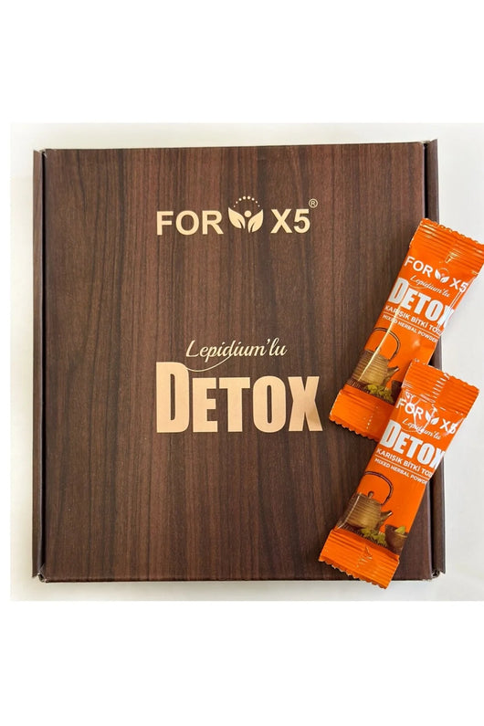 Ceai de slabit For X5 cu aroma de lamaie Detox DOCTOR IRFAN DEMIR