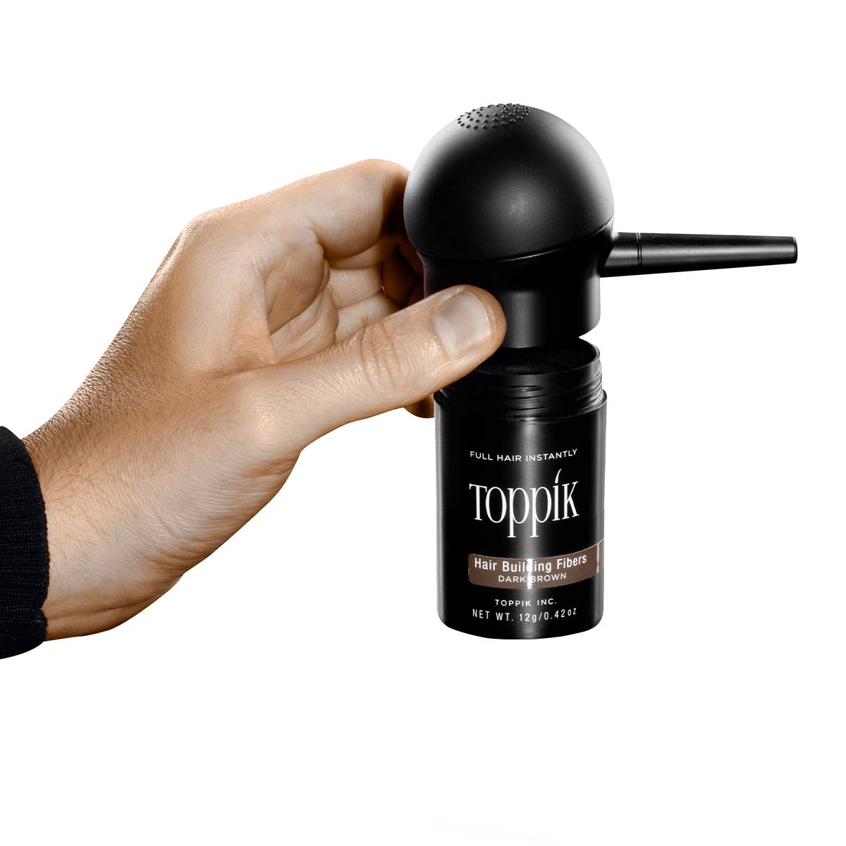 Spray Aplicator Duo Toppik – Aplicare Precisă pentru Nanofibre Păr