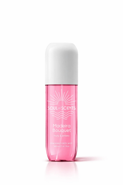 Body Mist Madeira Bouquet Soul of Scents 180ml – Spray Parfumat Fruity & Ambery