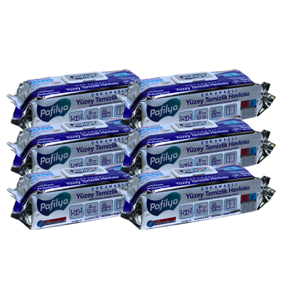 Pachet Pafilya Multi Surface Clean 6X – Șervețele Curățare Universală