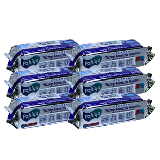 Pachet Pafilya Multi Surface Clean 6X – Șervețele Curățare Universală