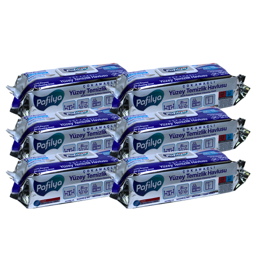 Pachet Pafilya Multi Surface Clean 6X – Șervețele Curățare Universală