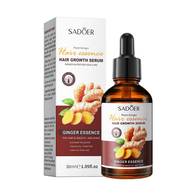 Ser cu Ghimbir SADOER 30ml – Îngrijire și Revitalizare Păr