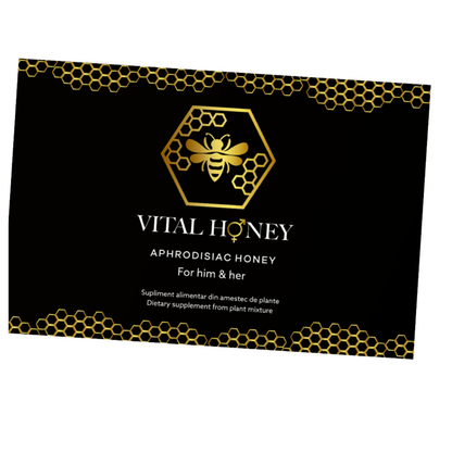 Vital Honey 12 Plicuri – Miere Afrodisiacă