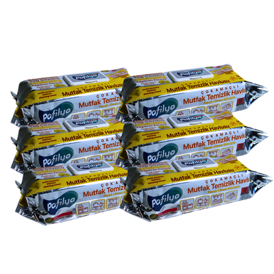 Pachet Pafilya Kitchen Clean 6X – Șervețele Curățare Bucătărie