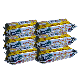 Pachet Pafilya Kitchen Clean 6X – Șervețele Curățare Bucătărie