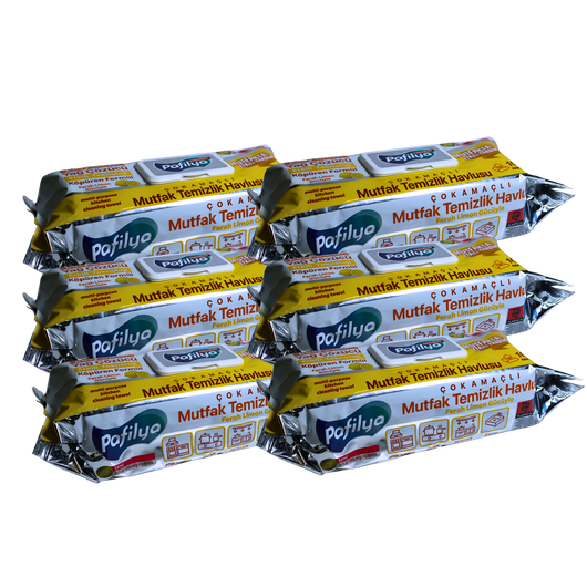 Pachet Pafilya Kitchen Clean 6X – Șervețele Curățare Bucătărie