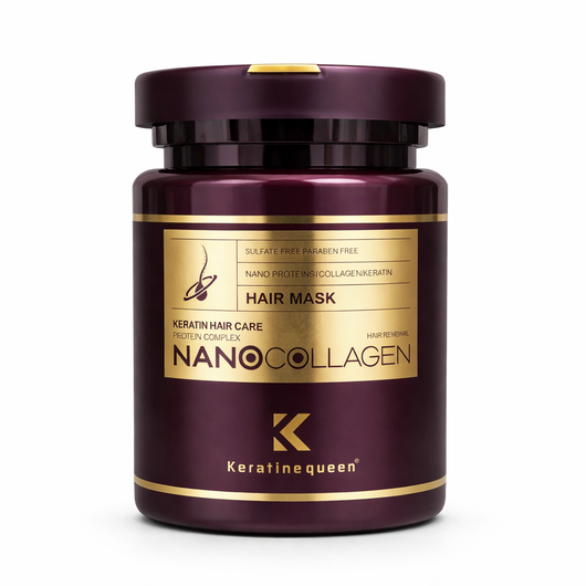 Masca de păr Keratin Queen Nano Collagen  800ml