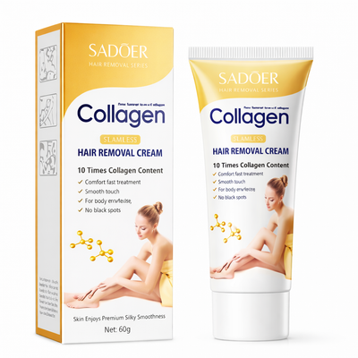 CREMĂ DEPILATOARE CU Colagen Sadoer SD38197 60g