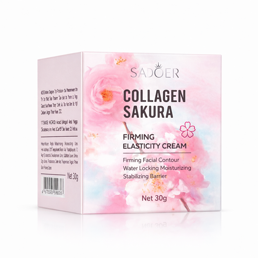 CREMĂ DE fata CU C0LAGEN ȘI CIREȘE JAP0NEZE SADOER SD03003 50g