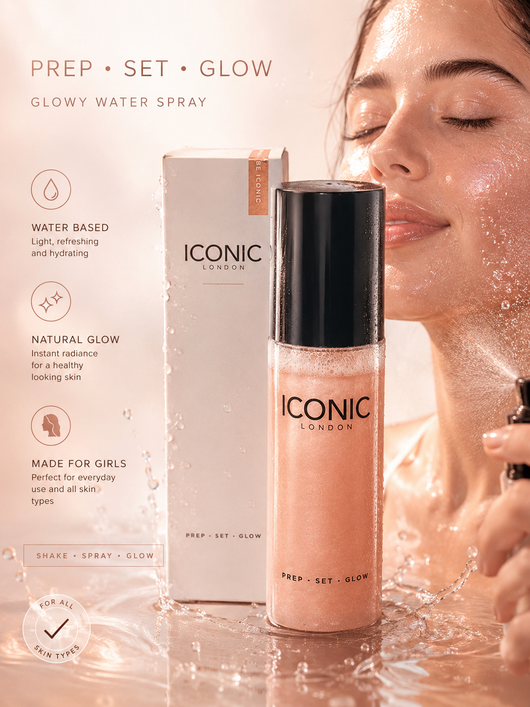ICONIC London - Glowy Water Mist, Pink 120ml
