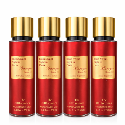 Pachet Promo 4x Body Mist Blush Sweet Night in Paris 250ml – Parfum Dulce Elegant și Seducător