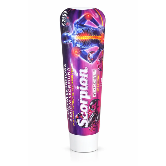 Scorpion – Cremă cu Extract de Venin pentru Îngrijirea Mușchilor și Articulațiilor