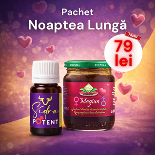 Pachet Noaptea Lungă – Sidra Potent + Miere Themra
