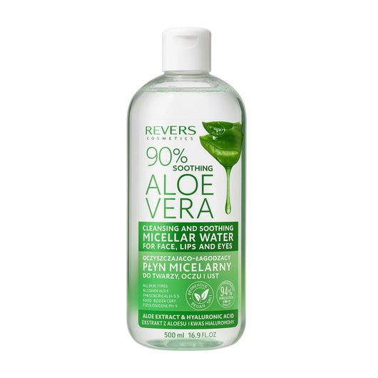 Apă micelară Aloe Vera 90% REVERS 500ml – Calmante & Hidratantă - Apa micelara | VrajaDulce