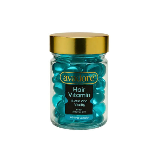 Avadoré Hair Vitamin – Biotin Zinc Vitality, Ser revitalizant pentru păr (30 capsule) - Ser pentru par | VrajaDulce