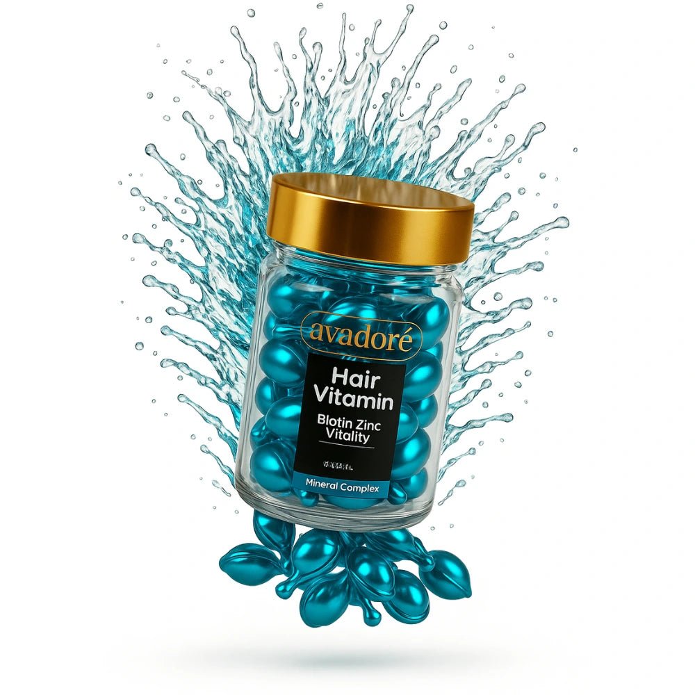 Avadoré Hair Vitamin – Biotin Zinc Vitality, Ser revitalizant pentru păr (30 capsule) - Ser pentru par | VrajaDulce