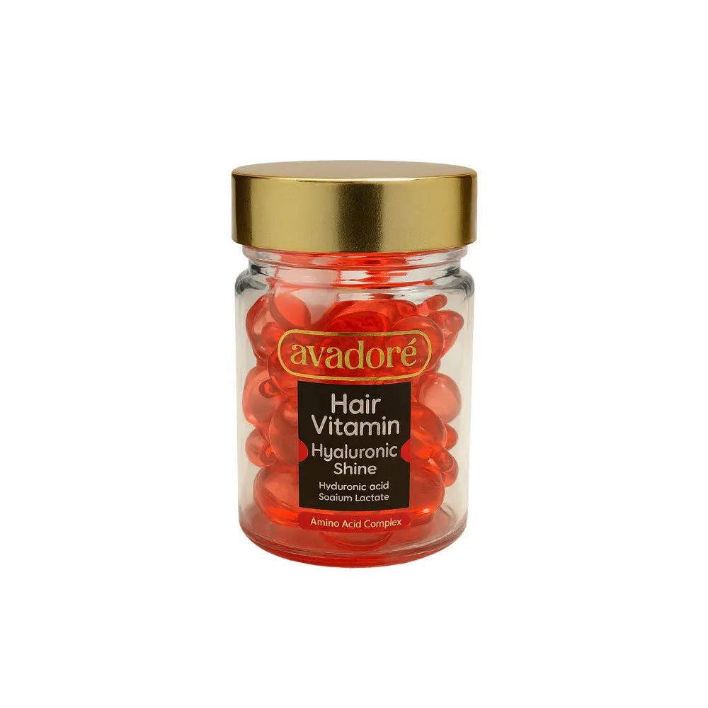 Avadoré Hair Vitamin – Hyaluronic Shine, Ser pentru păr cu Acid Hialuronic (30 capsule) - Ser pentru par | VrajaDulce