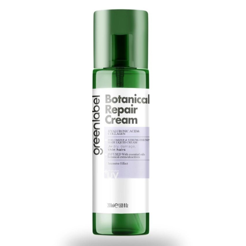 Balsam Greenlabel Fluid Regenerator și Volumizant cu Colagen și Acid Hialuronic – Protecție UV | 200 ml - | VrajaDulce