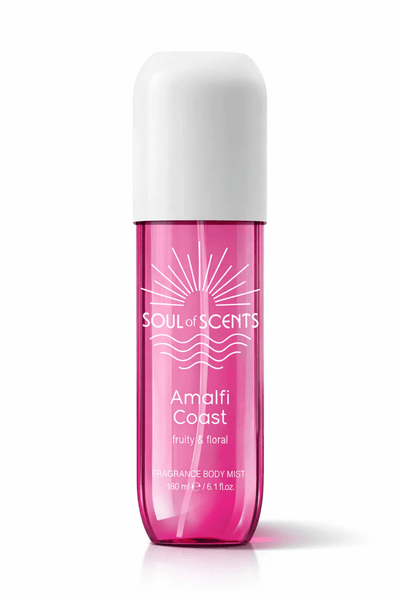 Body Mist Amalfi Coast Soul of Scents 180ml – Spray Parfumat Fruity & Floral - Body Mist | VrajaDulce