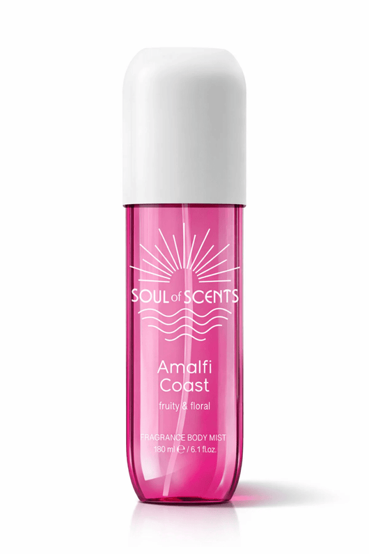 Body Mist Amalfi Coast Soul of Scents 180ml – Spray Parfumat Fruity & Floral - Body Mist | VrajaDulce