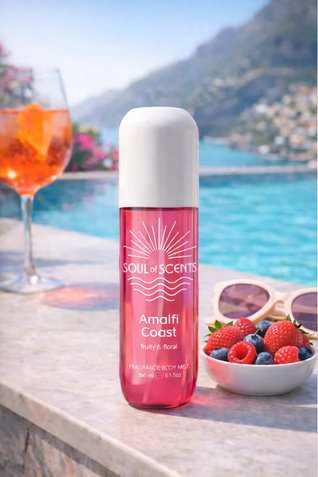 Body Mist Amalfi Coast Soul of Scents 180ml – Spray Parfumat Fruity & Floral