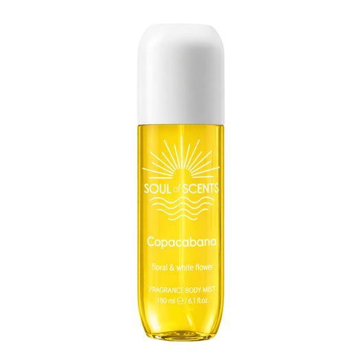 Body Mist Copacabana Soul of Scents 180ml – Spray Parfumat Floral & White Flower - Body Mist | VrajaDulce