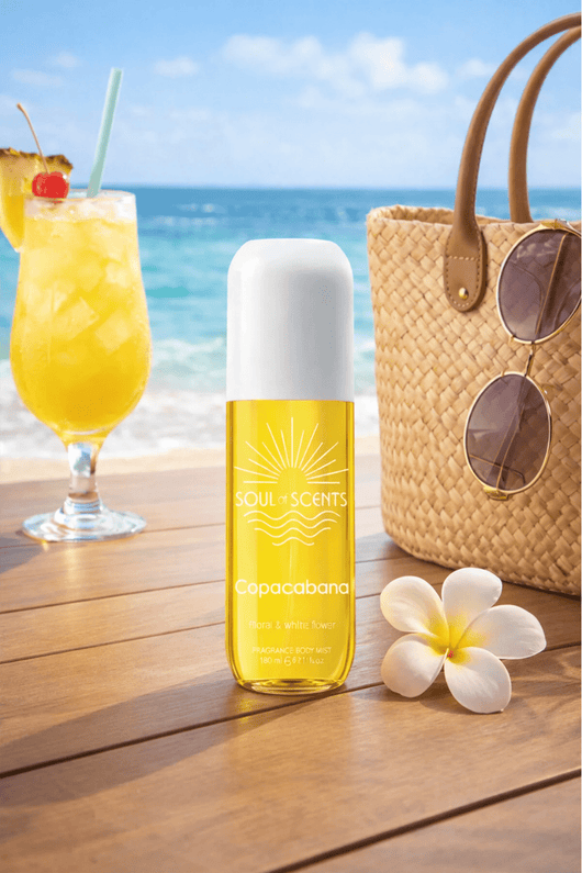 Body Mist Copacabana Soul of Scents 180ml – Spray Parfumat Floral & White Flower - Body Mist | VrajaDulce
