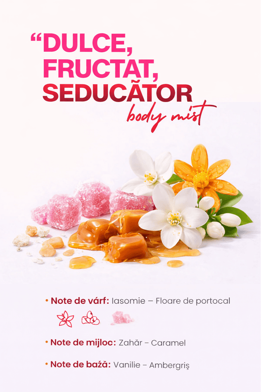 Body Mist Madeira Bouquet Soul of Scents 180ml – Spray Parfumat Fruity & Ambery - Body Mist | VrajaDulce
