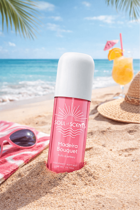 Body Mist Madeira Bouquet Soul of Scents 180ml – Spray Parfumat Fruity & Ambery - Body Mist | VrajaDulce