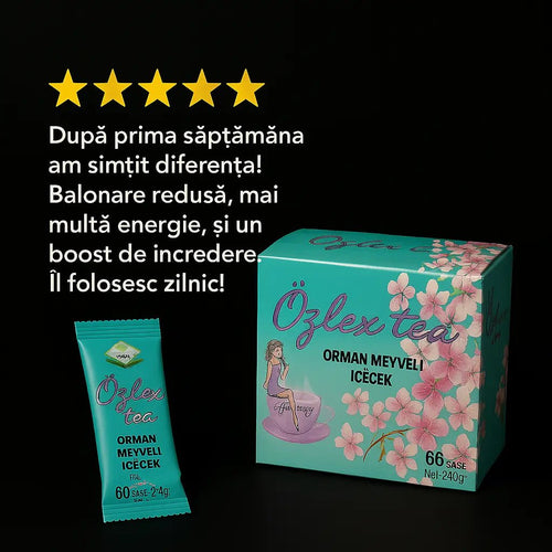 Ceai de slăbit detox Ozlex | 60 Plicuri pentru slabit