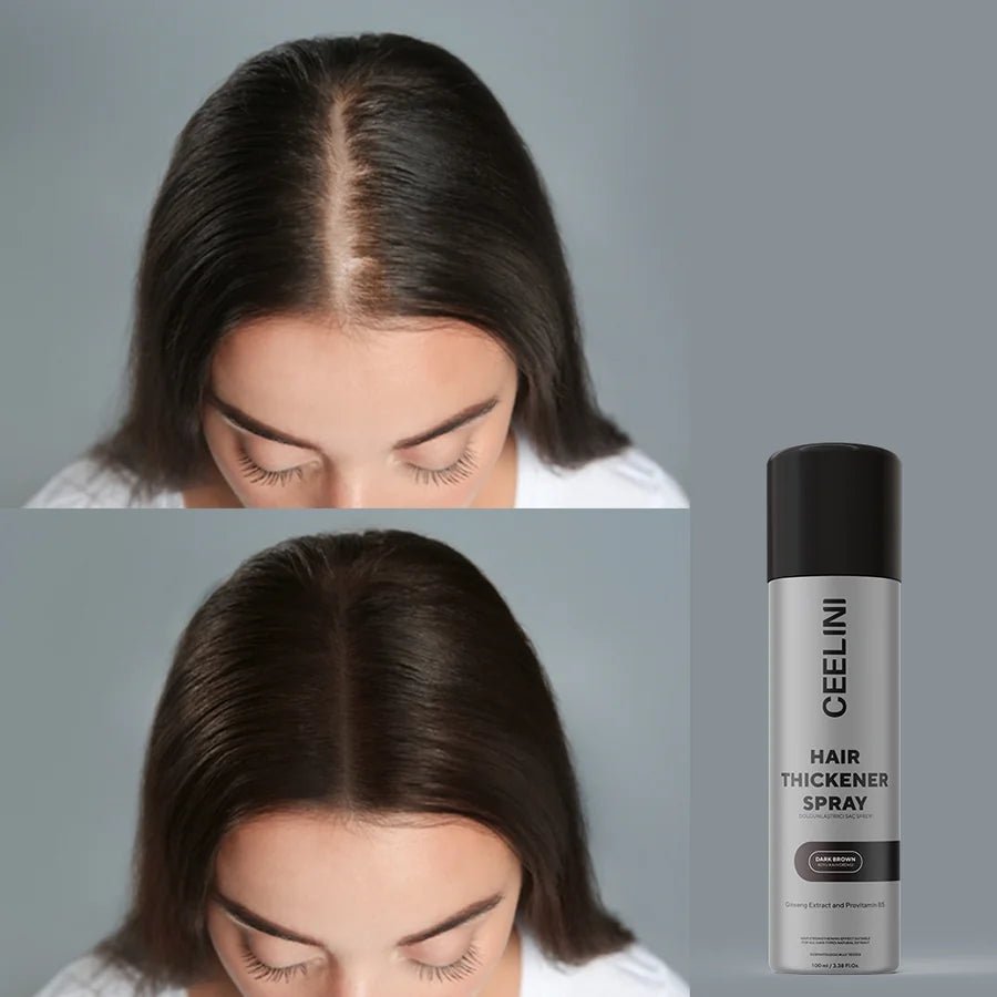 CEELINI – Spray pentru Îndesirea Părului cu Fibre – 100ml - | VrajaDulce