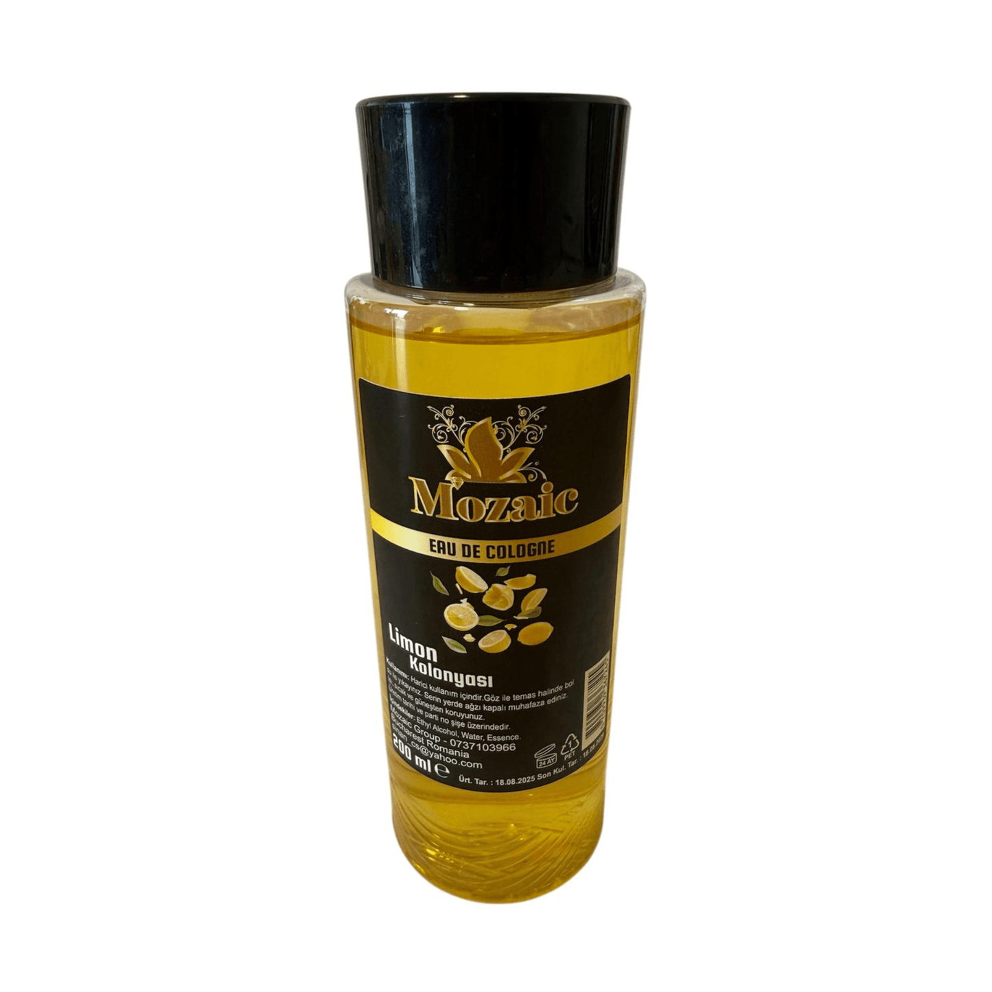 Colonie Mozaic Limon 200ml – Apă de colonie cu lămâie - Eau de cologne | VrajaDulce