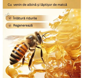 Cremă Anti-Rid cu Venin de Albină Sadoer – Fermitate & Hidratare Intensă