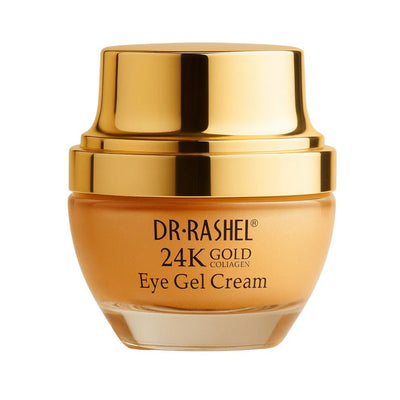Cremă Contur Ochi Dr. Rashel 24K Gold cu Colagen – Anti Cearcăne & Riduri Fine 20ml - | VrajaDulce