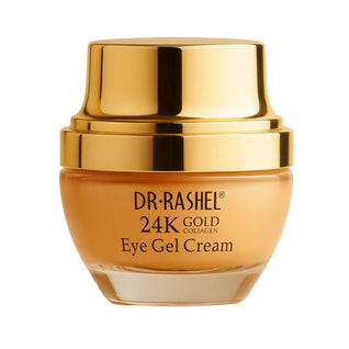 Cremă Contur Ochi Dr. Rashel 24K Gold cu Colagen – Anti Cearcăne & Riduri Fine 20ml