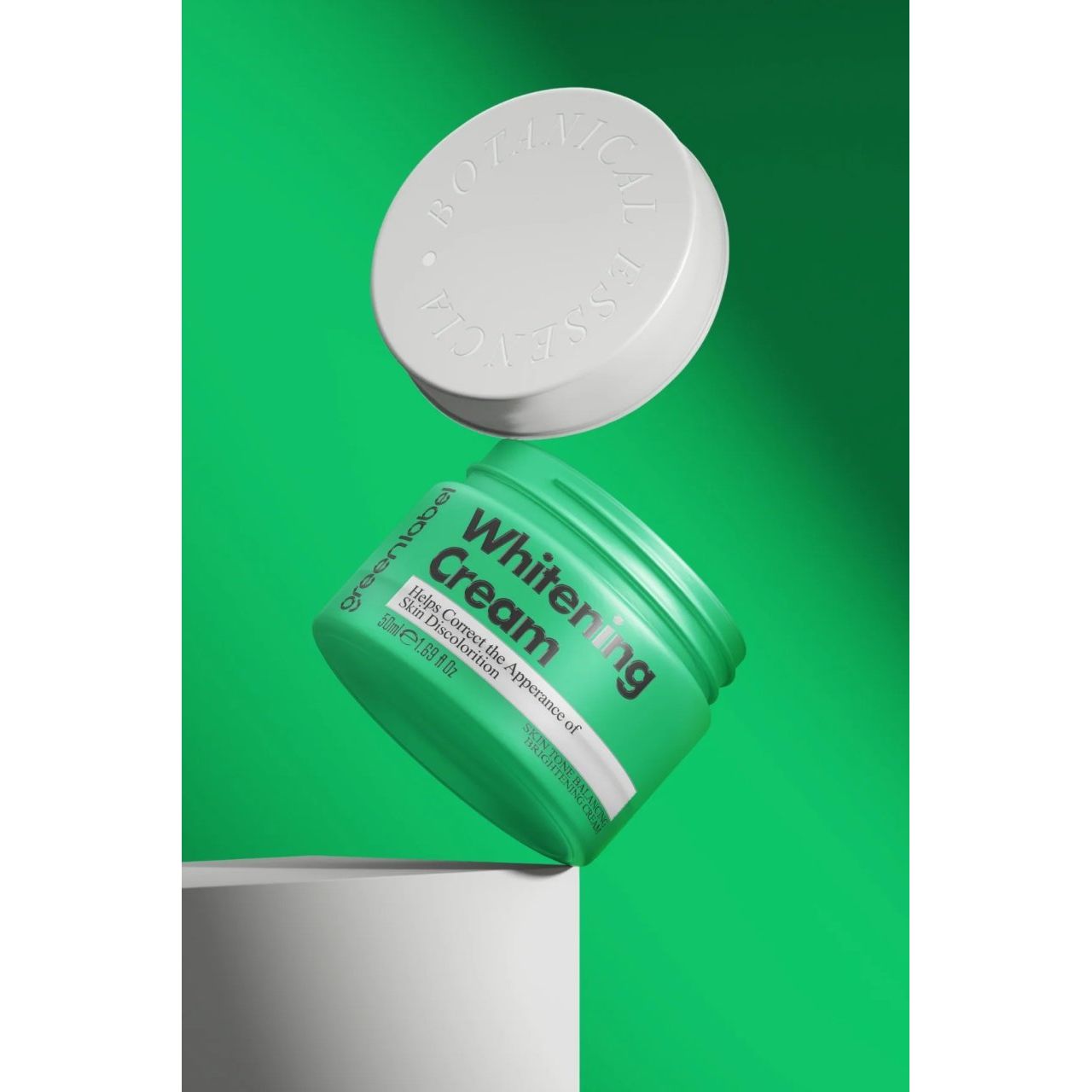 Cremă Greenlabel cu AHA pentru Albirea Tenului și Uniformizarea Tonului – 50ml - | VrajaDulce