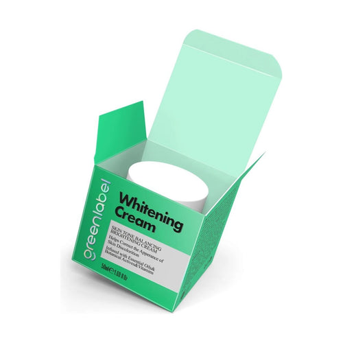 Cremă Greenlabel cu AHA pentru Albirea Tenului și Uniformizarea Tonului – 50ml