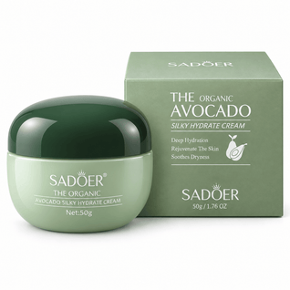 Cremă hidratantă pentru față SADOER Avocado, 50 g