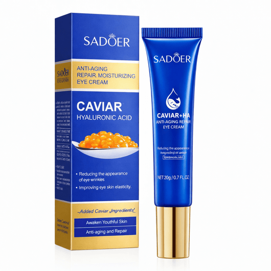 Crema pentru ochi SADOER Caviar cu Acid Hialuronic 20g SD19332 - Îngrijirea zonei ochilor | VrajaDulce