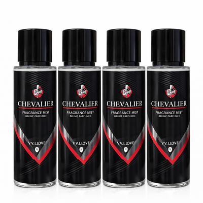 Pachet Promo 4x Body Mist Chevalier V.V. Love 250ml – Parfum Masculin Intens & Elegant