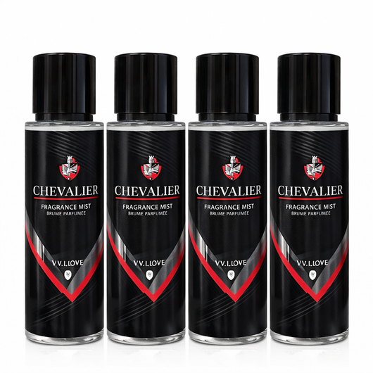Pachet Promo 4x Body Mist Chevalier V.V. Love 250ml – Parfum Masculin Intens & Elegant