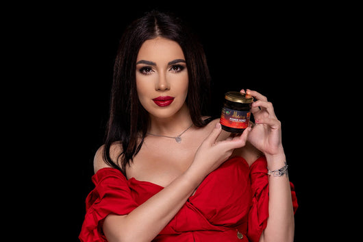 Diblong Power Honey – Miere Premium cu Plante, Borcan 240g - | VrajaDulce