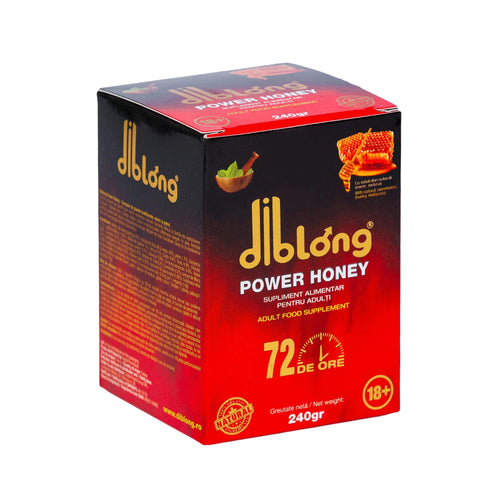 Diblong Power Honey – Miere Premium cu Plante, Borcan 240g