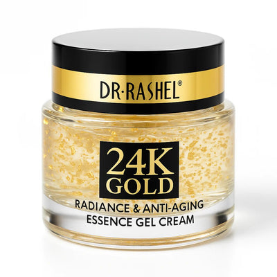 Dr. Rashel Cremă 24K Gold & Collagen 50ml – Hidratare, Fermitate & Anti - Aging - | VrajaDulce