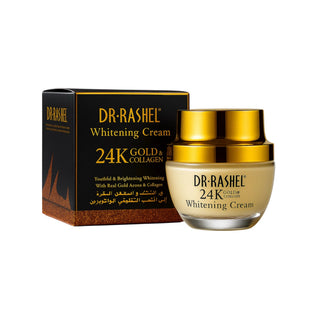 Dr. Rashel Cremă 24K Gold & Collagen Whitening 30ml – Luminozitate & Hidratare